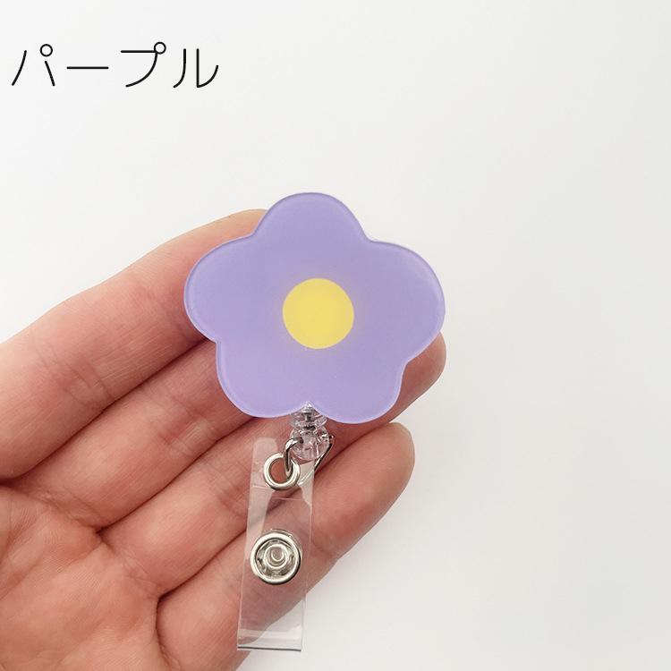 リールキークリップ 名札リール キーリール リールストラップ 伸縮