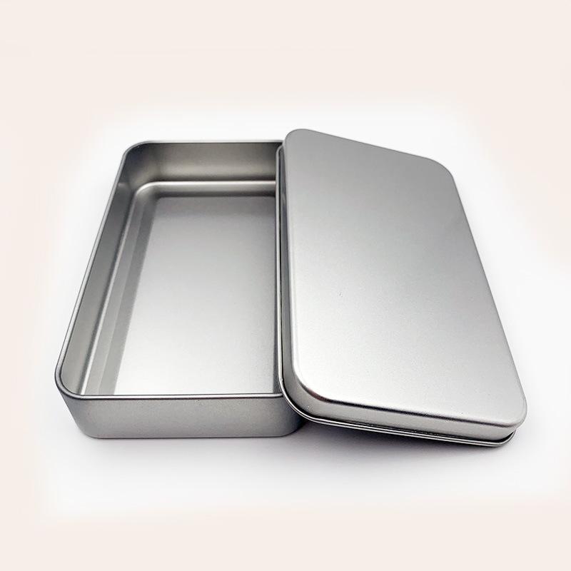 plusnao（プラスナオ） 小物入れ 収納ケース 缶 ブリキ缶 蓋付き 整理