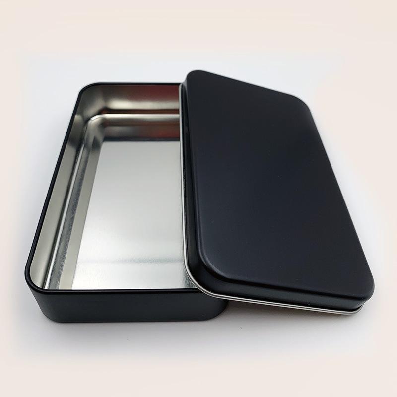 plusnao（プラスナオ） 小物入れ 収納ケース 缶 ブリキ缶 蓋付き 整理