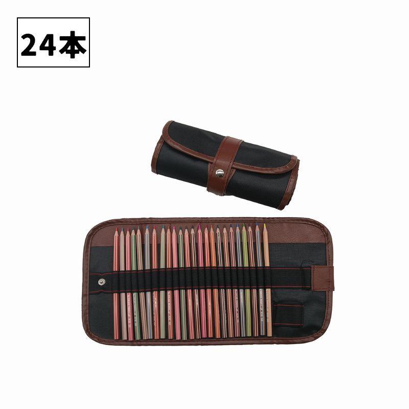 ロールペンケース 24本 36本 ペンケース 筆入れ 筆箱 巻きペンケース