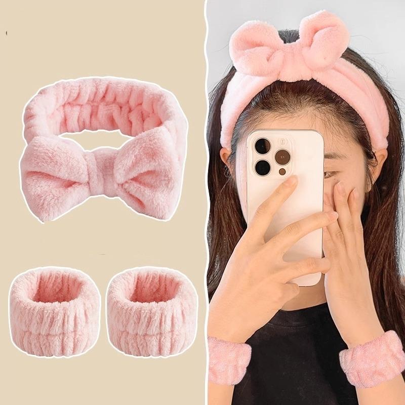 ヘアバンド リストバンド 3点セット 両手用 レディース 女性 ヘッド