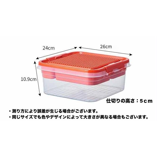 ブロック収納ケース おもちゃ収納 収納ボックス 2段 仕切り フタ付き