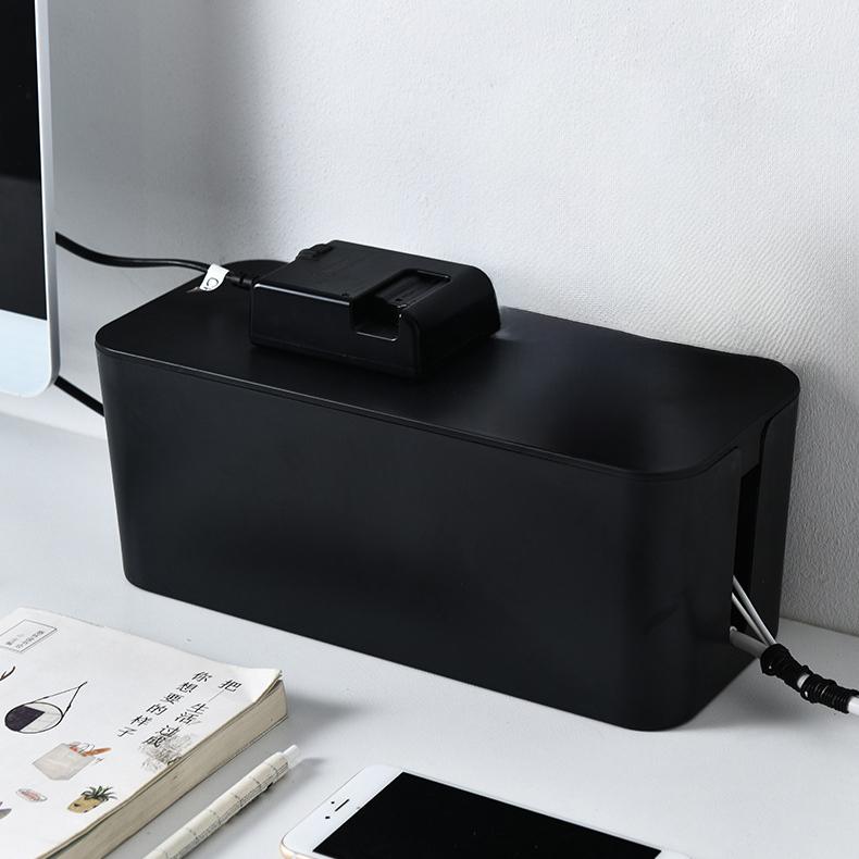 ケーブルボックス 電源タップ コード コンセント 収納 ケース 蓋付き