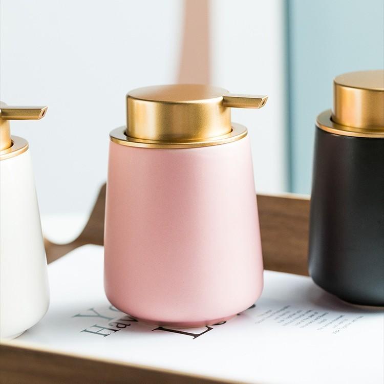 ソープディスペンサー ハンドソープ ボトル かわいい おしゃれ 陶器