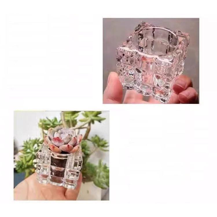 花瓶 フラワーポット フラワーベース 5個セット 多肉植物用 ガラス