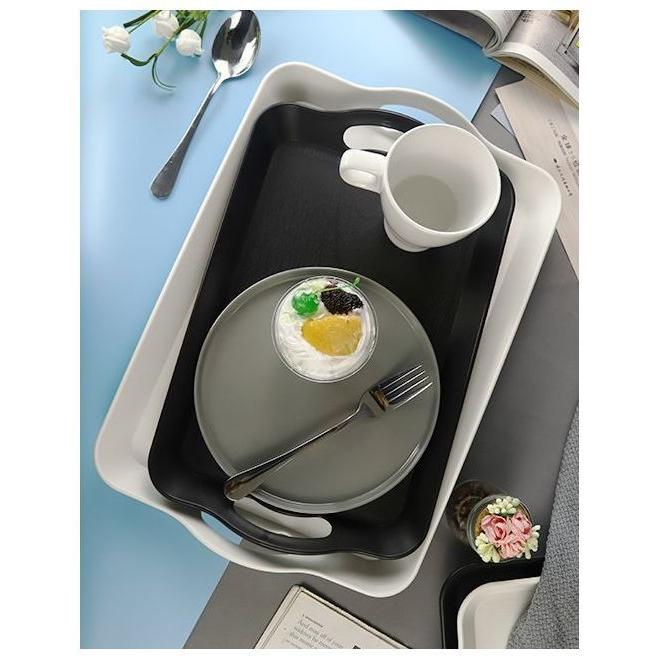 トレー トレイ お盆 おぼん S Mサイズ キッチン雑貨 配膳用品 滑り止め