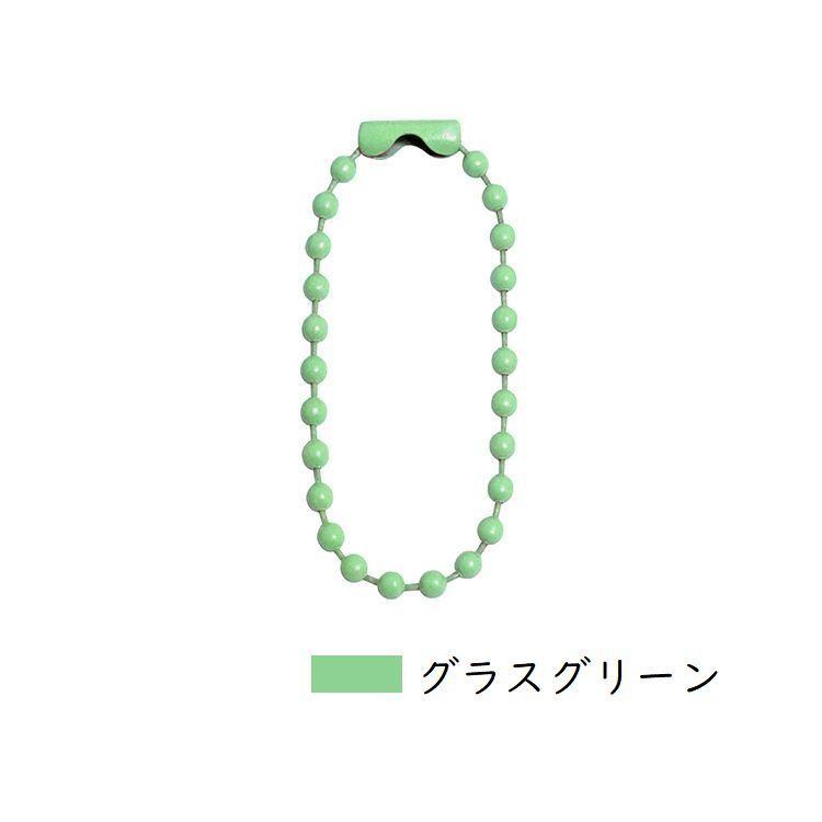 ボールチェーン 20本セット 10cm 2.4mm キーチェーン コネクタ付き DIY