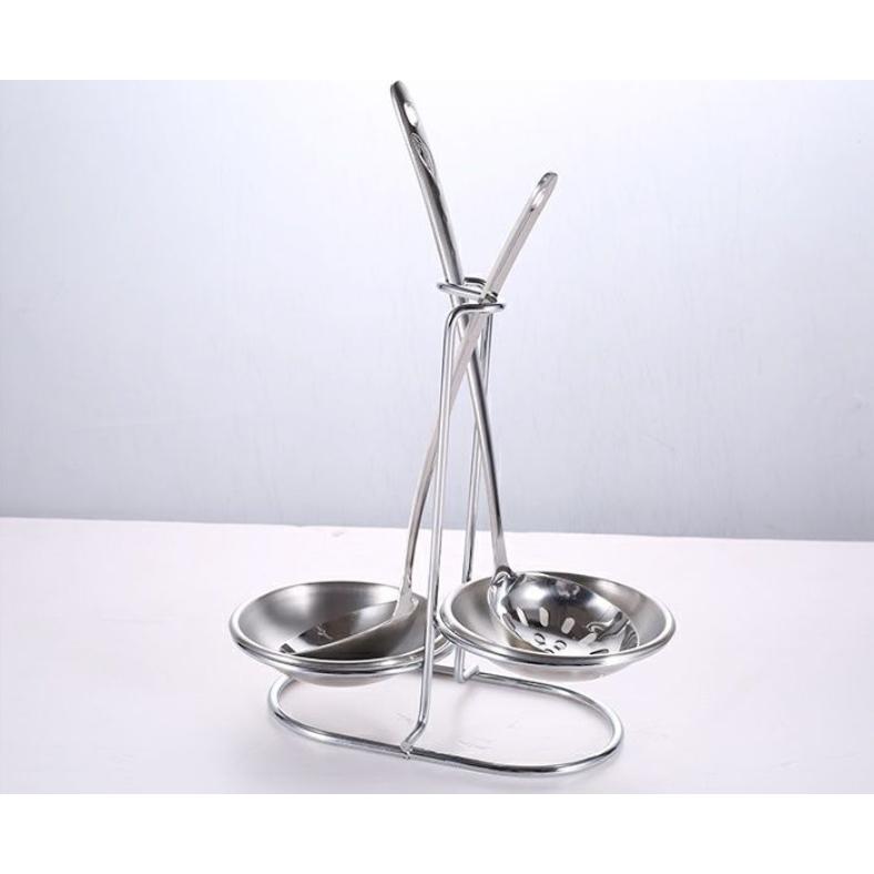 plusnao（プラスナオ） お玉スタンド ダブル ツイン 調理小道具立て