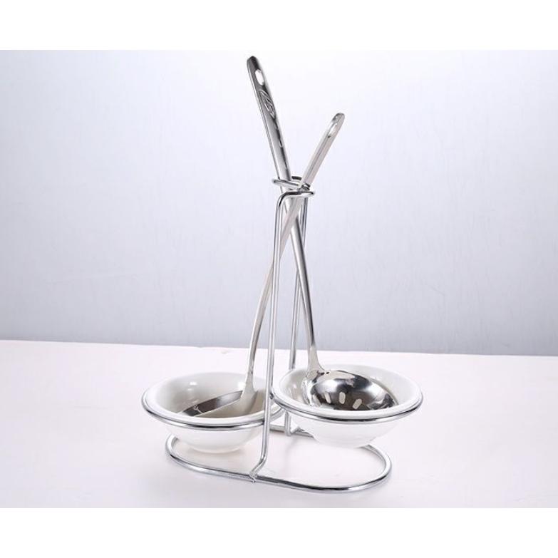 plusnao（プラスナオ） お玉スタンド ダブル ツイン 調理小道具立て