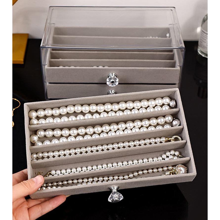 plusnao（プラスナオ） アクセサリーケース アクセサリーボックス