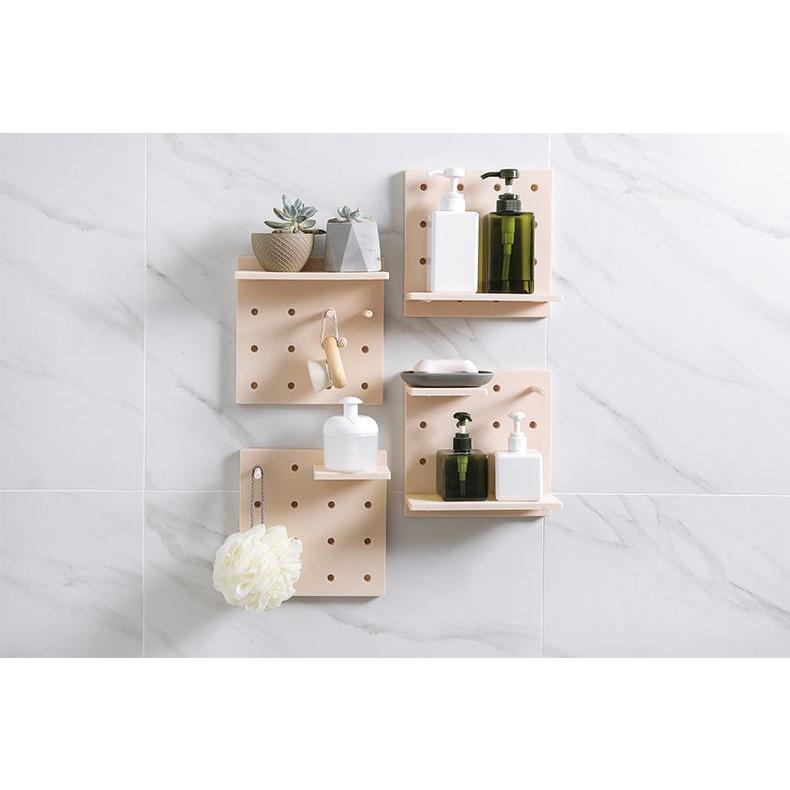 【自宅】　ウォールラック plusnao（プラスナオ） ウォールシェルフ 有孔ボード 単品 1個