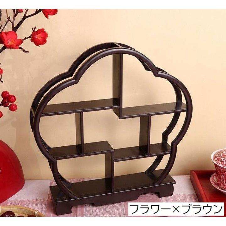 plusnao（プラスナオ） 飾り棚 おしゃれ アジアン 伝統的 小物 陶器