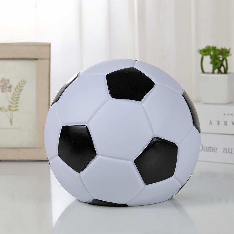 貯金箱 サッカーボール型 バスケットボール型 大サイズ インテリア雑貨