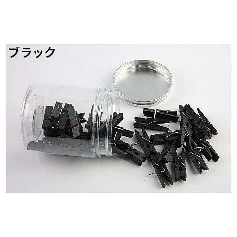 plusnao（プラスナオ） ウッドクリップ 木製クリップ 10個セット 画鋲
