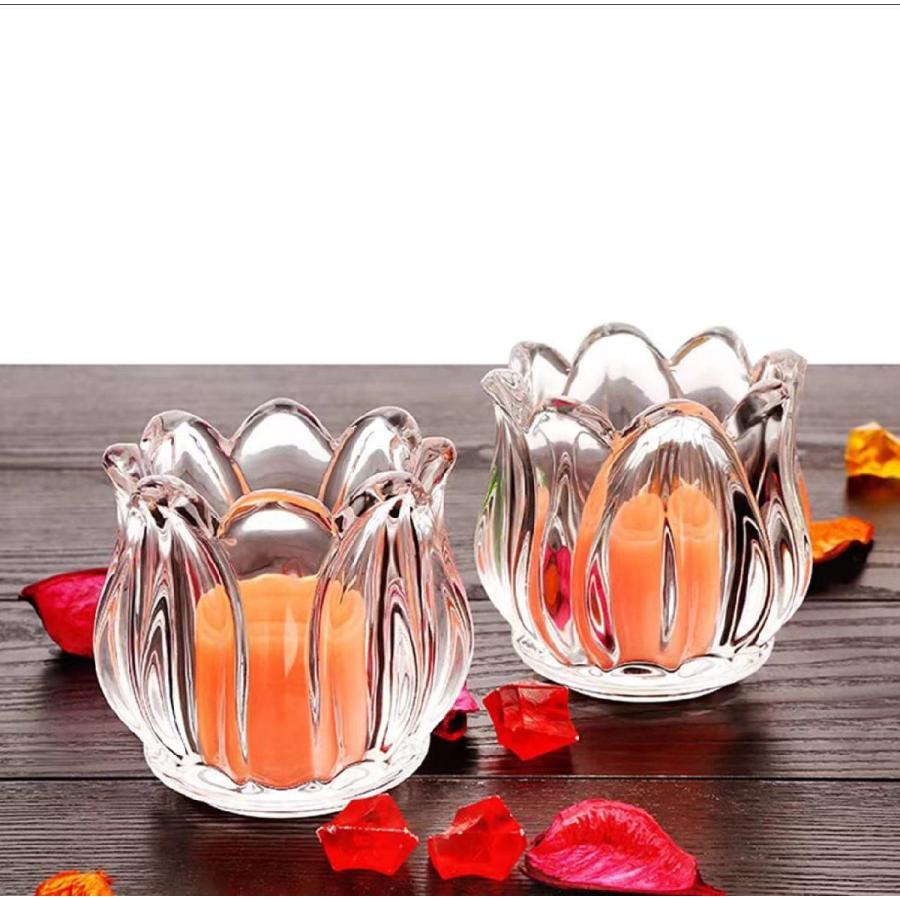 plusnao（プラスナオ） キャンドルスタンド キャンドルホルダー ガラス