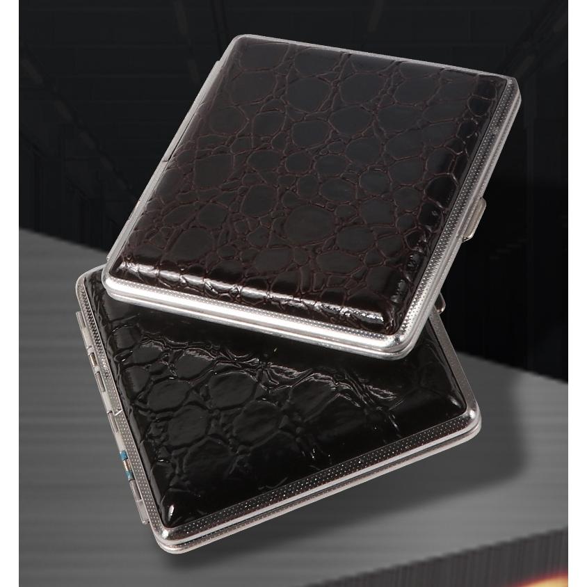 シガレットケース タバコケース タバコ入れ 煙草入れ 20本収納 レザー