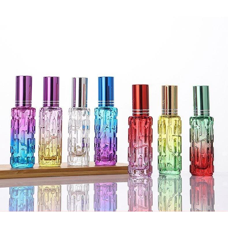 アトマイザー 10ml ガラス瓶 小分け 詰め替え容器 スプレーボトル 香水