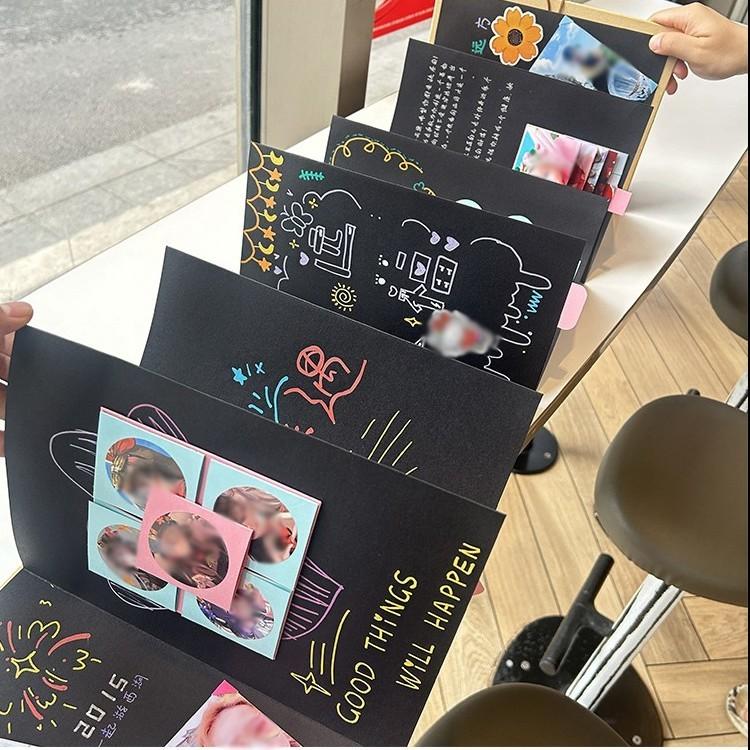 plusnao（プラスナオ） 手作りアルバム スクラップブック じゃばら式