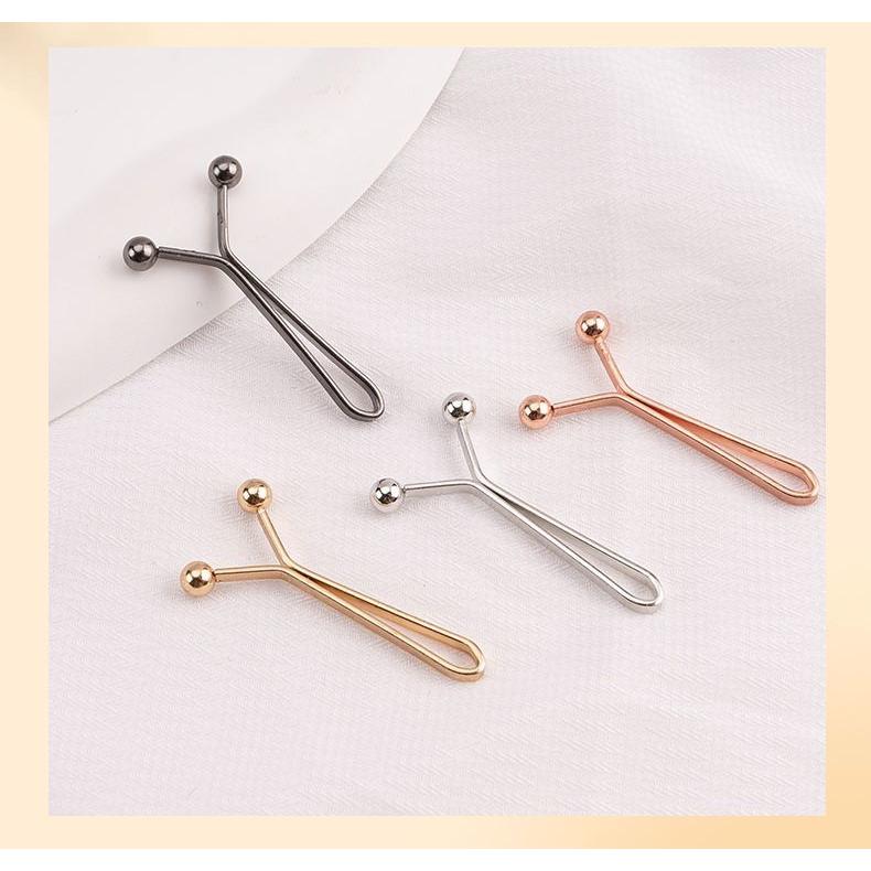 plusnao（プラスナオ） ウエスト調整 クリップ Y字型 5個セット サイズ