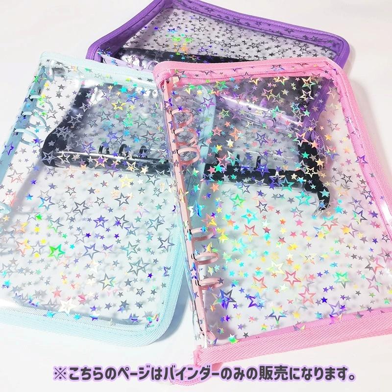 ルーズリーフバインダー 6穴 A5サイズ ルーズリーフカバー フォト
