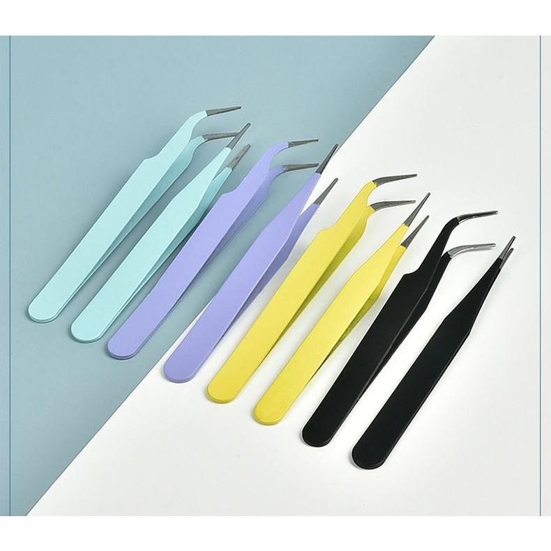 ピンセット 手芸用 工具 DIY用品 精密 クラフト 細かい作業 先細