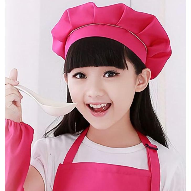 シェフ帽 コック帽 帽子 給食 子供用 キッズ 小学生 小学校 幼稚園