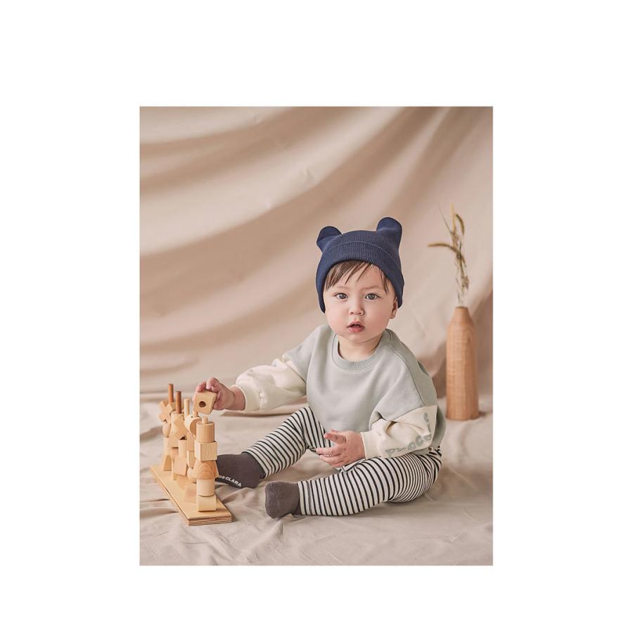 ベビー帽子 男の子 女の子 ベビー キッズ 子供服 ニット レッド ブルー ピンク うさ耳 かわいい カラバリ豊富 | plusnao | 06