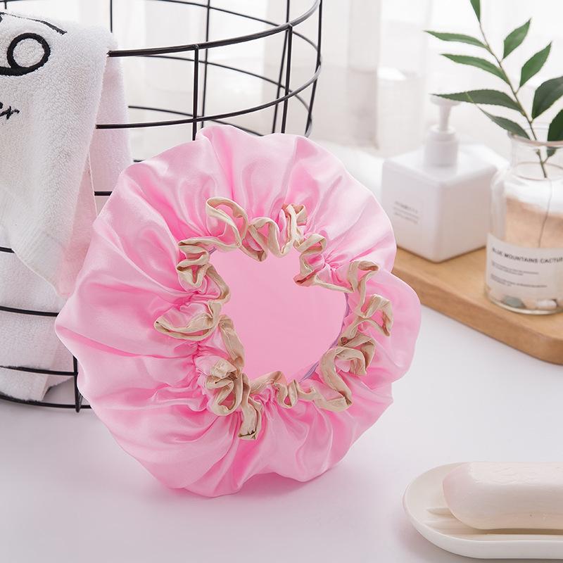 シャワーキャップ バスキャップ 入浴キャップ ヘアキャップ 浴用帽子 レディース 女性 婦人 大人 キャップ 帽子 ぼうし シンプル 髪濡れ防止 防水 | plusnao | 11