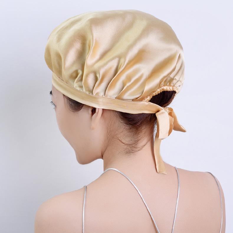 ナイトキャップ シルク100 レディース ヘアキャップ キャップ 帽子 夜 夜間 就寝用 ロングヘア 保湿 美髪 ヘアケア ダメージケア 母の日 プ プラスナオ Paypayモール店 通販 Paypayモール