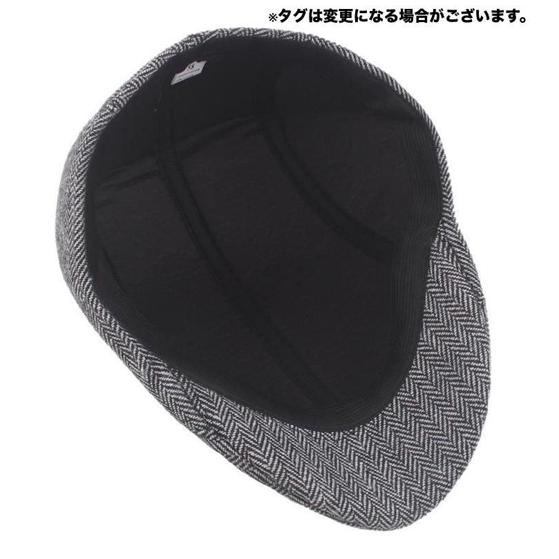 ハンチング帽 ハンチングキャップ メンズ 男性 鳥打帽 帽子 ぼうし キャップ ヘリンボーン柄 クラシック おしゃれ かっこいい 紫外線対策 日除け | plusnao | 05