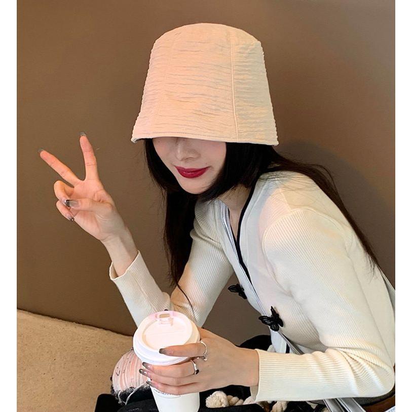 クロッシェ ハット 帽子 レディース 女性 深め バケットハット 目深 日よけ 紫外線対策 日焼け防止 シンプル おしゃれ かわいい | plusnao | 04