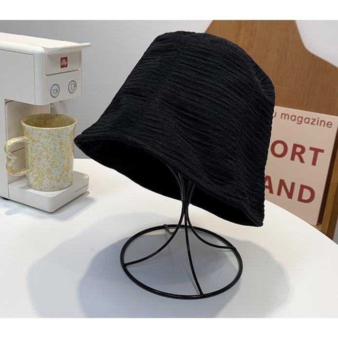 クロッシェ ハット 帽子 レディース 女性 深め バケットハット 目深 日よけ 紫外線対策 日焼け防止 シンプル おしゃれ かわいい | plusnao | 05