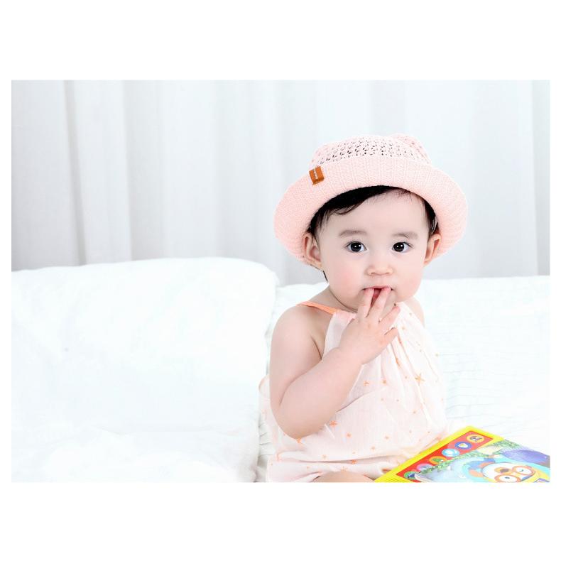 大きい割引 帽子 ハット 子供用 ベビー キッズ 男の子 女の子 赤ちゃん 耳つき くま あご紐付き ゴム かわいい ナチュラル 紫外線対策 Uv対策 通気性 熱 Simbcity Net