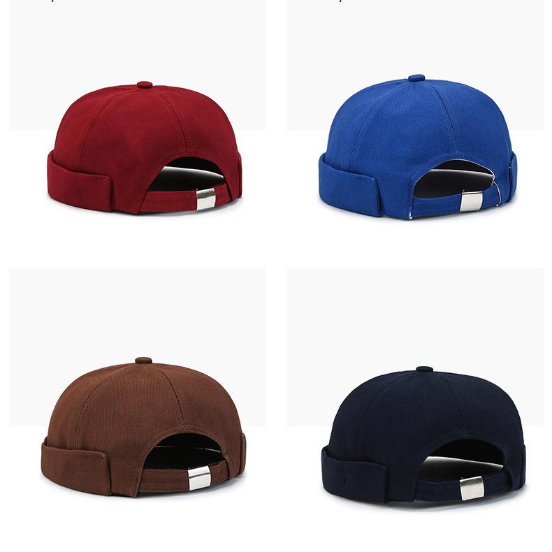 フィッシャーマンキャップ ロールキャップ メンズ レディース ユニセックス 帽子 ぼうし つばなし 無地 単色 シンプル おしゃれ かっこいい お出か | plusnao | 06