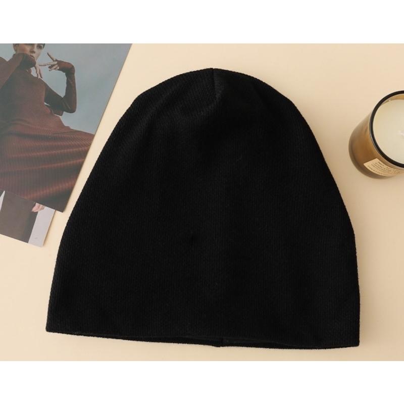 oMA ニット帽 2点セット 黒 茶色 c20gha0016.jpg