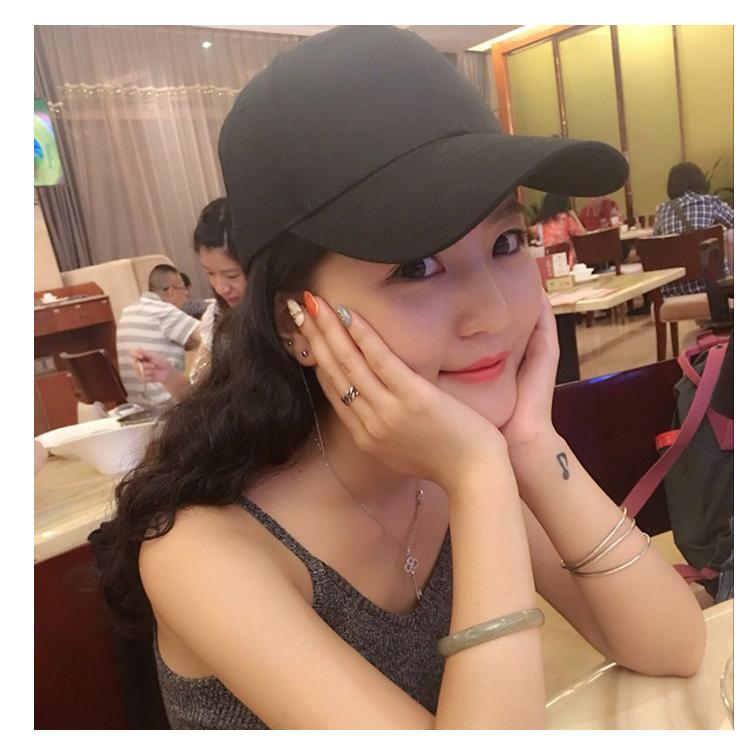 キャップ 野球帽 帽子 レディース メンズ ユニセックス 無地 シンプル つば付き 調整可能 日よけ 紫外線対策 カラバリ豊富 | plusnao | 03