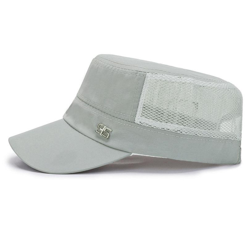 ワークキャップ メンズ レディース 男女兼用 帽子 ベースボールキャップ 野球帽 夏 メッシュ 通気性 UV 紫外線対策 日よけ 日焼け防止 熱中症対 | plusnao | 03