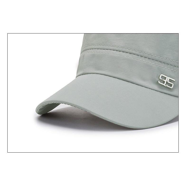 ワークキャップ メンズ レディース 男女兼用 帽子 ベースボールキャップ 野球帽 夏 メッシュ 通気性 UV 紫外線対策 日よけ 日焼け防止 熱中症対 | plusnao | 06