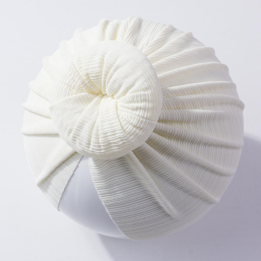 帽子 ターバン キャップ ベビー 赤ちゃん 子ども 男の子 女の子 バンダナ風 お団子風 ニューボーンフォト 記念撮影 かわいい おしゃれ キュート | plusnao | 05