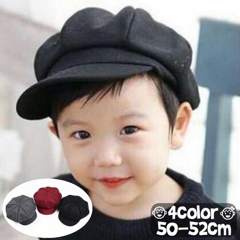 キャスケット 帽子 ぼうし キッズ 子供 男の子 女の子 つば付き カジュアル シンプル 無地 チェック ツイード調 おしゃれ 可愛い お出かけ 散歩 Hat プラスナオyahoo 店 通販 Yahoo ショッピング