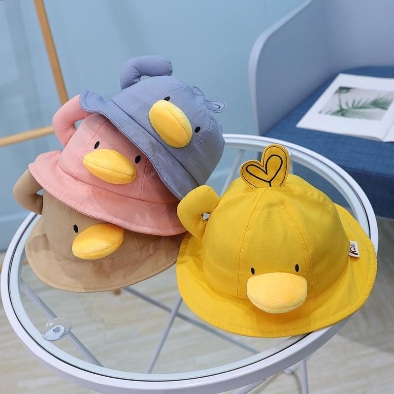 ハット ベビー 帽子 子供用 赤ちゃん ヒヨコ クチバシ おしゃれ かわいい お出かけ お散歩 日除け ブルー イエロー プラスナオ Paypayモール店 通販 Paypayモール