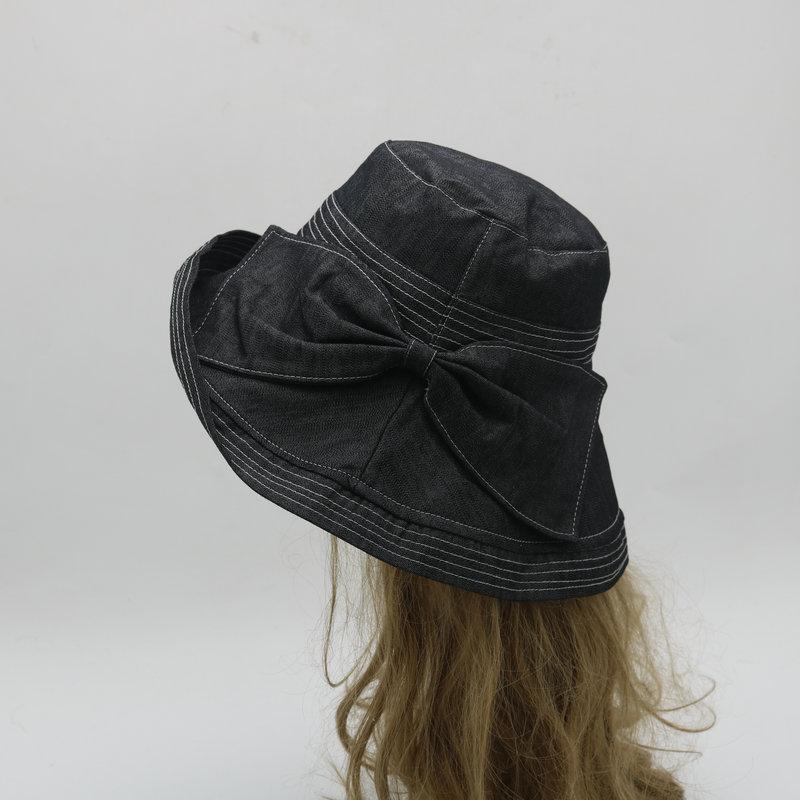 帽子 ハット つば広帽 レディース 女性 婦人 大人 リボン 日よけ UV対策 日焼け防止 シンプル かわいい 上品 お出かけ お散歩 おしゃれ | plusnao | 01