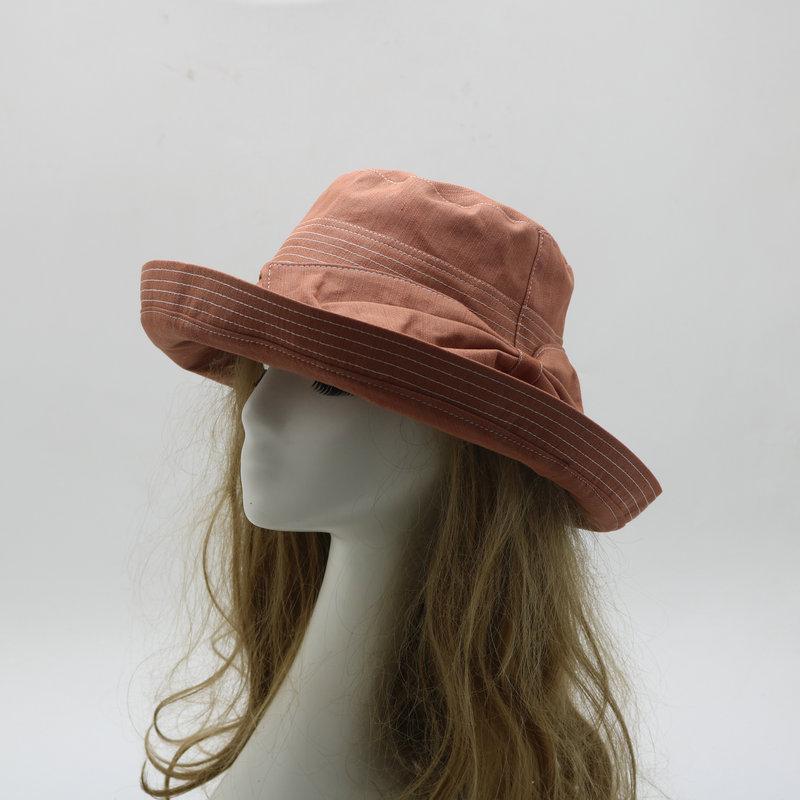 帽子 ハット つば広帽 レディース 女性 婦人 大人 リボン 日よけ UV対策 日焼け防止 シンプル かわいい 上品 お出かけ お散歩 おしゃれ | plusnao | 03
