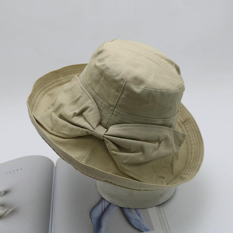 帽子 ハット つば広帽 レディース 女性 婦人 大人 リボン 日よけ UV対策 日焼け防止 シンプル かわいい 上品 お出かけ お散歩 おしゃれ | plusnao | 07
