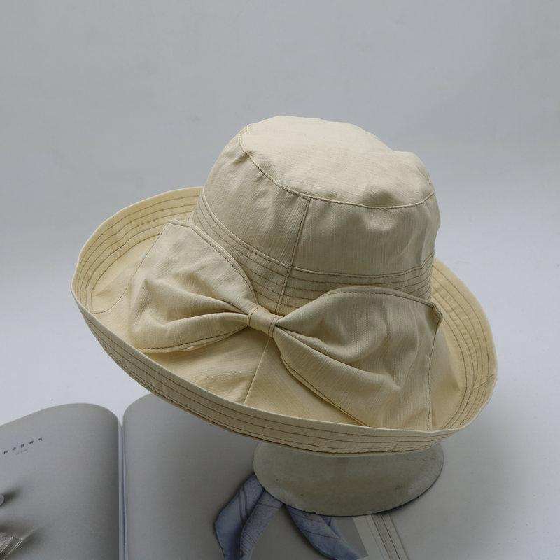 帽子 ハット つば広帽 レディース 女性 婦人 大人 リボン 日よけ UV対策 日焼け防止 シンプル かわいい 上品 お出かけ お散歩 おしゃれ | plusnao | 08