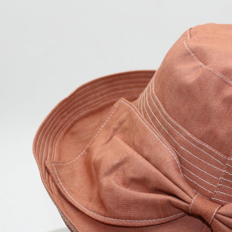 帽子 ハット つば広帽 レディース 女性 婦人 大人 リボン 日よけ UV対策 日焼け防止 シンプル かわいい 上品 お出かけ お散歩 おしゃれ | plusnao | 09