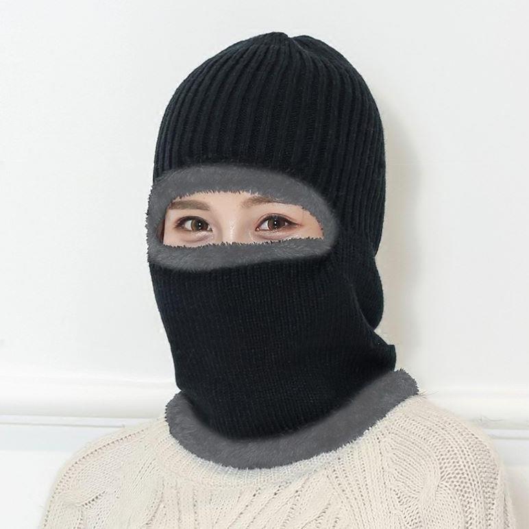 plusnao（プラスナオ） 目出し帽 ニット帽 ネックウォーマー フェイス