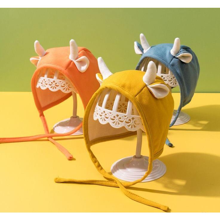 現金特価 アニマル帽子 着ぐるみキャップ 子供用 ベビー 赤ちゃん 48cm コスプレ 仮装 なりきり 帽子 被り物 かぶりもの あご紐付 キャップ 頭巾 頭部 Gestoci Ci