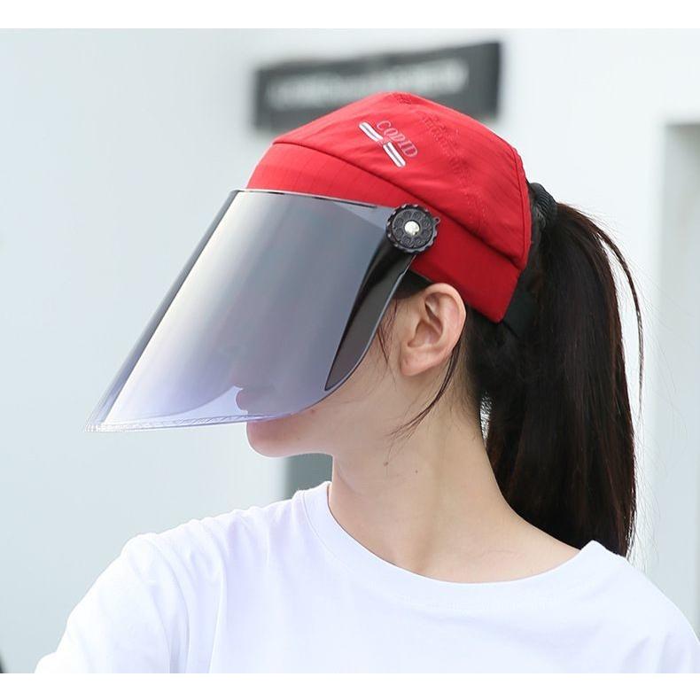 帽子 Uvカット帽 日除け帽子 男女兼用 レディース Uvカット 紫外線カット フェイスシールド 飛沫防止 サンバイザー メンズ プラスナオ Paypayモール店 通販 Paypayモール