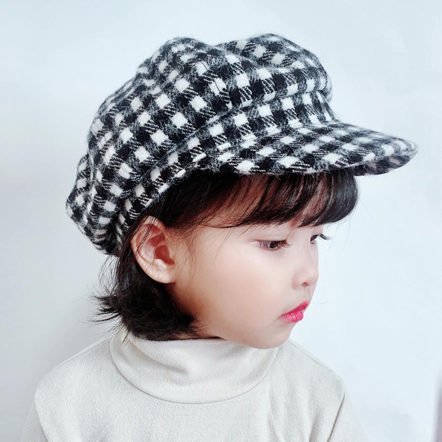 plusnao（プラスナオ） 帽子 キャスケット ベレー帽 キッズ 子供用